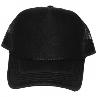 Casquette Trucker Masterdis - Black Baseball Cap