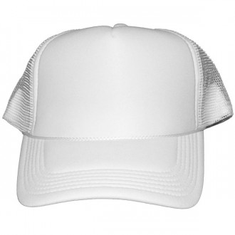 Casquette Trucker Masterdis - White Baseball Cap