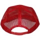 Casquette Trucker Masterdis - Red Baseball Cap