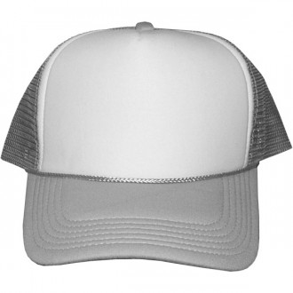 Casquette Trucker Masterdis - Silver / White Baseball Cap