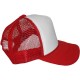 Casquette Trucker Masterdis - Red / White Baseball Cap