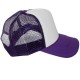 Casquette Trucker Masterdis - Purple / White Baseball Cap