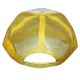 Casquette Trucker Masterdis - Yellow / White Baseball Cap