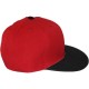 Casquette Snapback Masterdis - Red / Black Original Retro Blank Cap