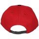 Casquette Snapback Masterdis - Red / Black Original Retro Blank Cap