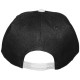 Casquette Snapback Masterdis - Black / White Original Retro Blank Cap