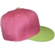 Casquette Snapback Masterdis - Magenta / Lime Original Retro Blank Cap