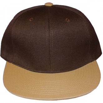 Casquette Snapback Masterdis - Brown / Wheat Original Retro Blank Cap