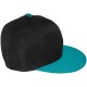 Casquette Snapback Masterdis - Black / Turquoise Original Retro Blank Cap