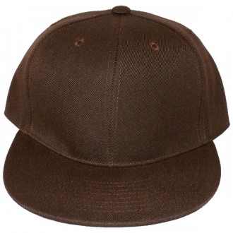 Casquette Snapback Masterdis - Brown Original Retro Blank Cap