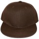 Casquette Snapback Masterdis - Brown Original Retro Blank Cap