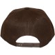 Casquette Snapback Masterdis - Brown Original Retro Blank Cap