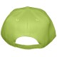 Casquette Snapback Masterdis - Lime Green Original Retro Blank Cap