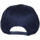 Casquette Snapback Masterdis - Navy Blue Original Retro Blank Cap