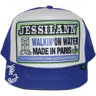 Casquette Trucker Jessilann - Walkin' On Water - Royal Blue