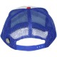 Casquette Trucker Jessilann - Paris Piano - White / Blue / Red