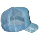 Casquette Trucker Jessilann - White Fuck - Light Blue