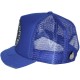 Casquette Trucker Jessilann - Black Fuck - Royal Blue