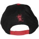 Casquette Snapback Obey - Obey Athletics - Black-Red