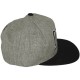 Casquette Snapback Obey - Obey Athletics - Heather Grey-Black