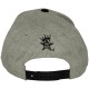 Casquette Snapback Obey - Obey Athletics - Heather Grey-Black