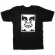 T-shirt Obey - Standard Issue Basic Tee - Icon Face - Black