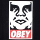 T-shirt Obey - Standard Issue Basic Tee - Obey Icon - Black