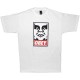 T-shirt Obey - Standard Issue Basic Tee - Obey Icon - White