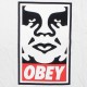 T-shirt Obey - Standard Issue Basic Tee - Obey Icon - White