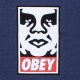 T-shirt Obey - Standard Issue Basic Tee - Obey Icon - Patrol Blue