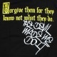 T-shirt Dissizit! - Forgive Them Tee - Black