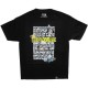 T-shirt Dissizit! - Fuckhooyalike Tee - Black