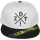 Casquette Snapback Dissizit! - DZT Crossing - White/Black