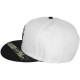 Casquette Snapback Dissizit! - DZT Crossing - White/Black