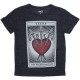 T-shirt Obey - Reverse Burnout Triblend Tee - Tainted Love - Heather Onyx