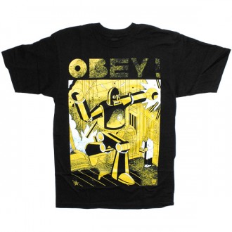 T-shirt Obey - Basic Tee - Obey Future - Black