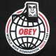 T-shirt Obey - Basic Tee - Worldwide Domination - Black