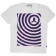 WESC T-shirt - Icon Psychadelic Circles - White