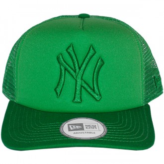 Casquette Trucker New Era - 9Forty MLB Tonal Clean Trucker - New York Yankees - Kelly Green