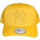 Casquette Trucker New Era - Adjustable MLB Tonal Clean Trucker - New York Yankees - Gold