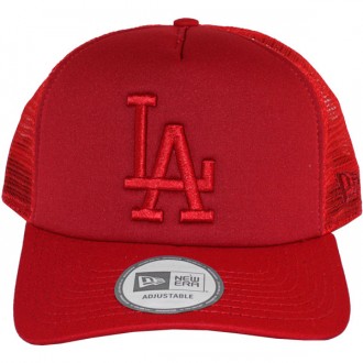 Casquette Trucker New Era - 9Forty MLB Tonal Clean Trucker - Los Angeles Dodgers - Red