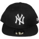 Casquette Fitted New Era - 59Fifty MLB Basic - New York Yankees - Black/White