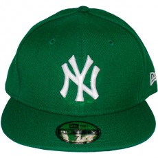 Casquette Fitted New Era - 59Fifty MLB Basic - New York Yankees - Kelly Green/White