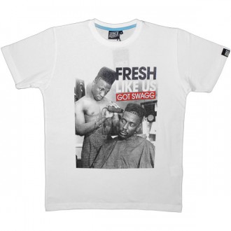 T-shirt Space Monkeys - Fresh Tee - White