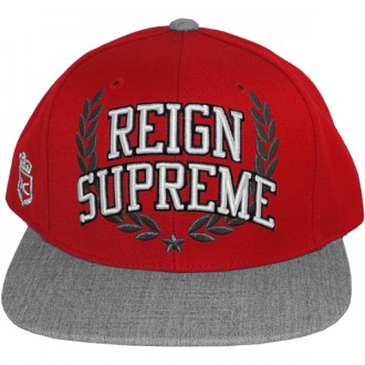 Casquette Snapback King Apparel x Starter - Reign Supreme Starter Snapback - Red/Grey