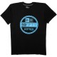 T-shirt New Era - Basic Visor Tee - Black/Vice Blue