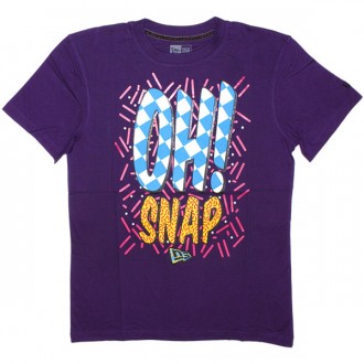 T-shirt New Era - Oh! Snap Tee - Purple