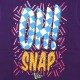 T-shirt New Era - Oh! Snap Tee - Purple