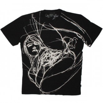 WESC T-shirt - Dans Son Petit Chez Soi - Black