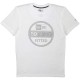 T-shirt New Era - Basic Visor Tee - White/Cool Grey